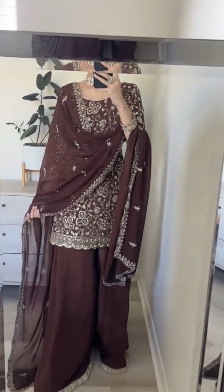 Chic Brown Outfit for Special Occasions