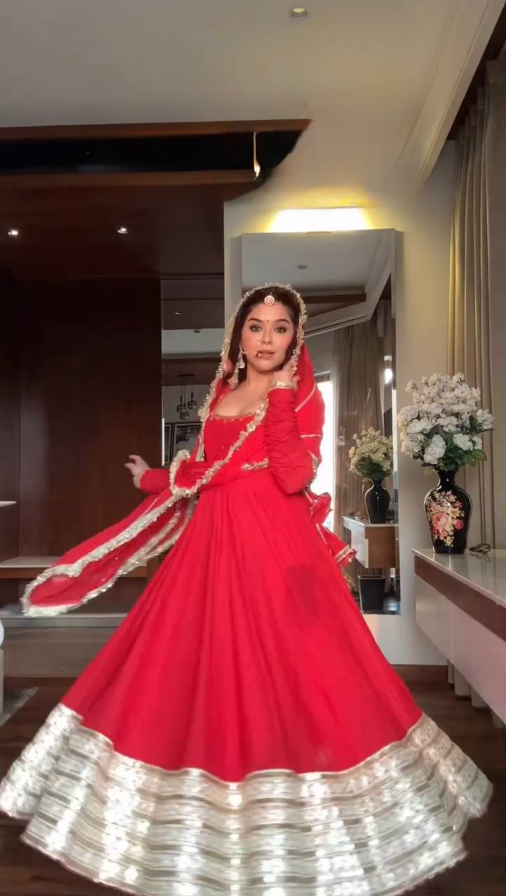 Radiant Red: Dance of Tradition