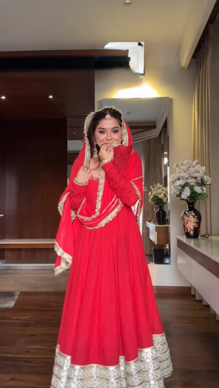 Radiant Red: Dance of Tradition