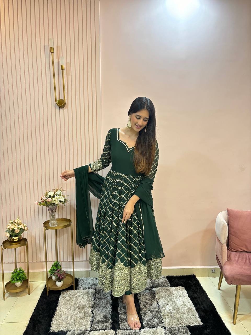 Presenting New  Đěsigner Anarkali Suit In New Fancy Style