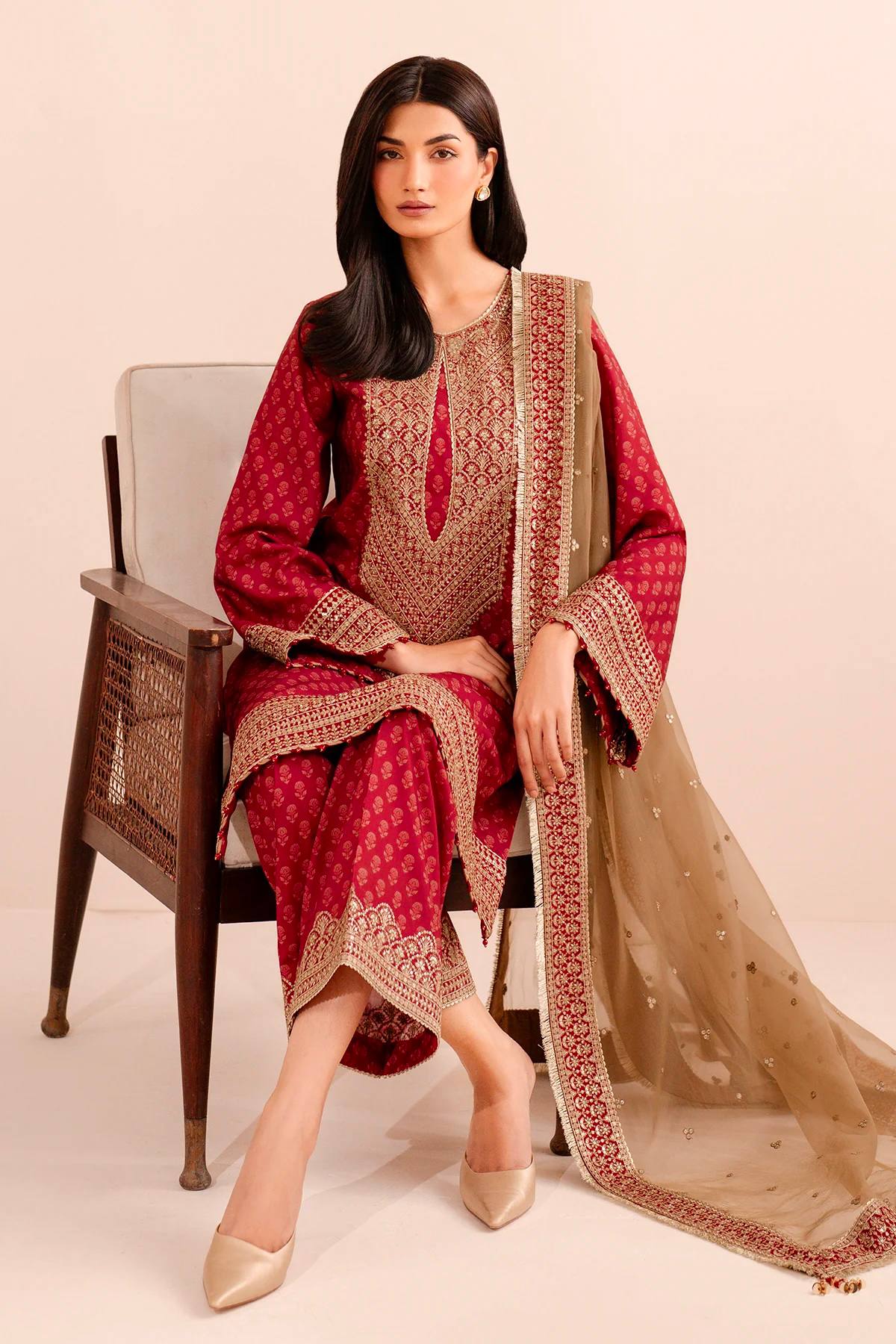 Radiant Red Traditional Wear Collection