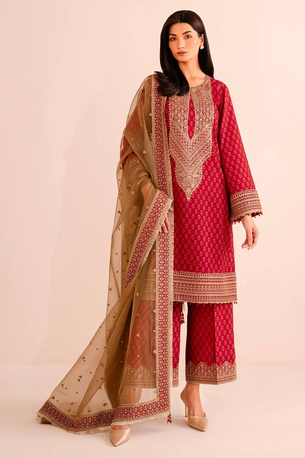 Radiant Red Traditional Wear Collection