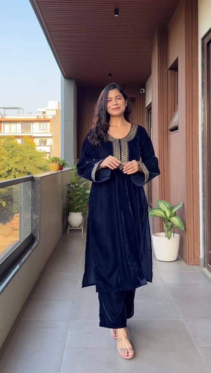 Chic Velvet Ensemble for Stylish Moments