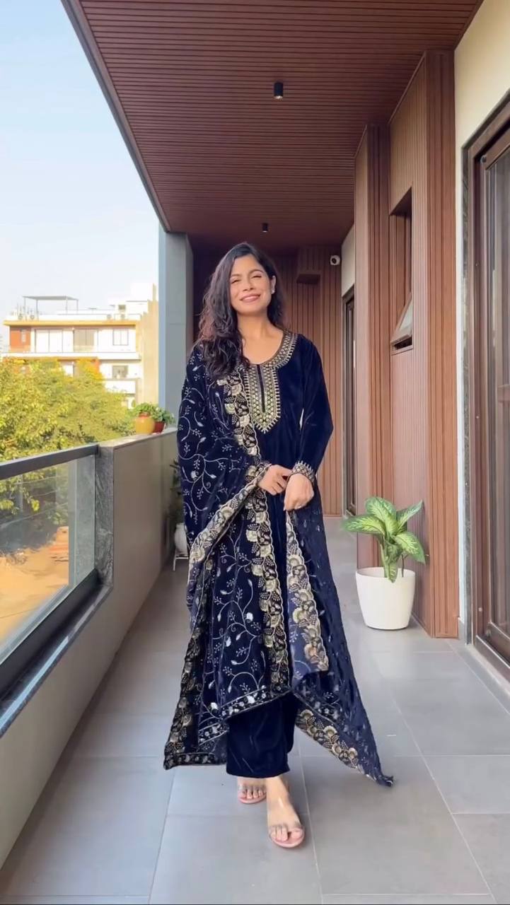 Chic Velvet Ensemble for Stylish Moments