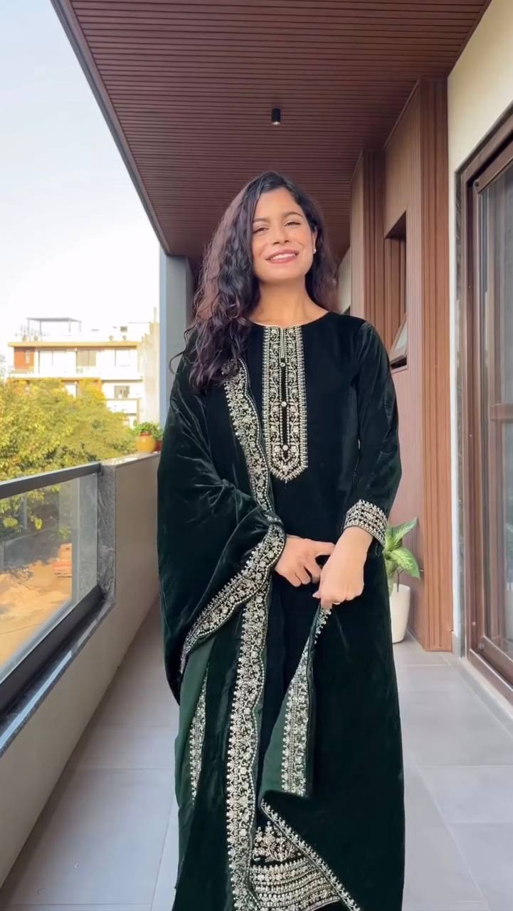 Chic Velvet Ensemble for Stylish Moments