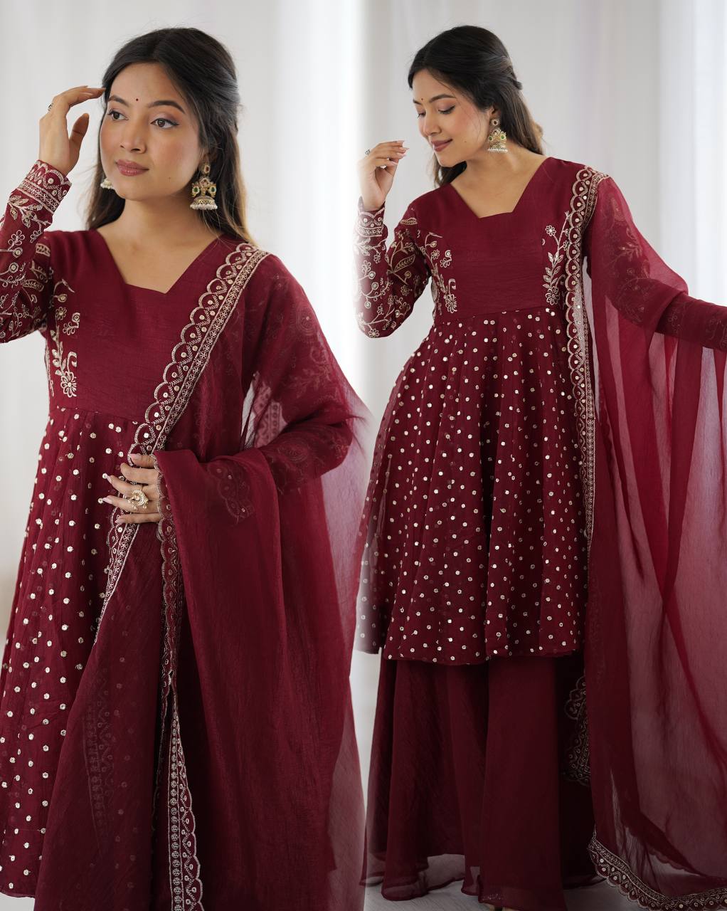 Burgundy Bliss: A Fashion Statement