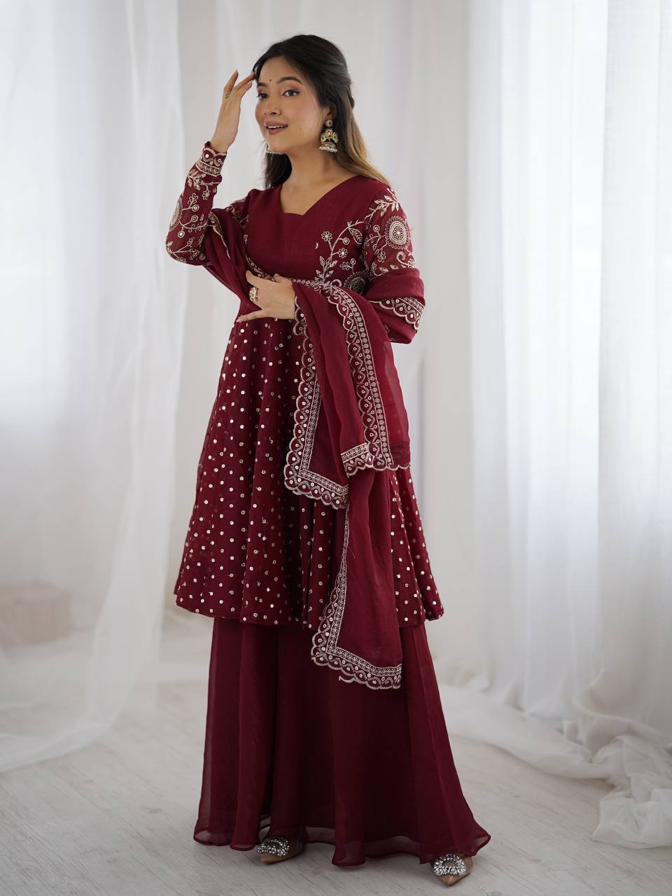 Burgundy Bliss: A Fashion Statement