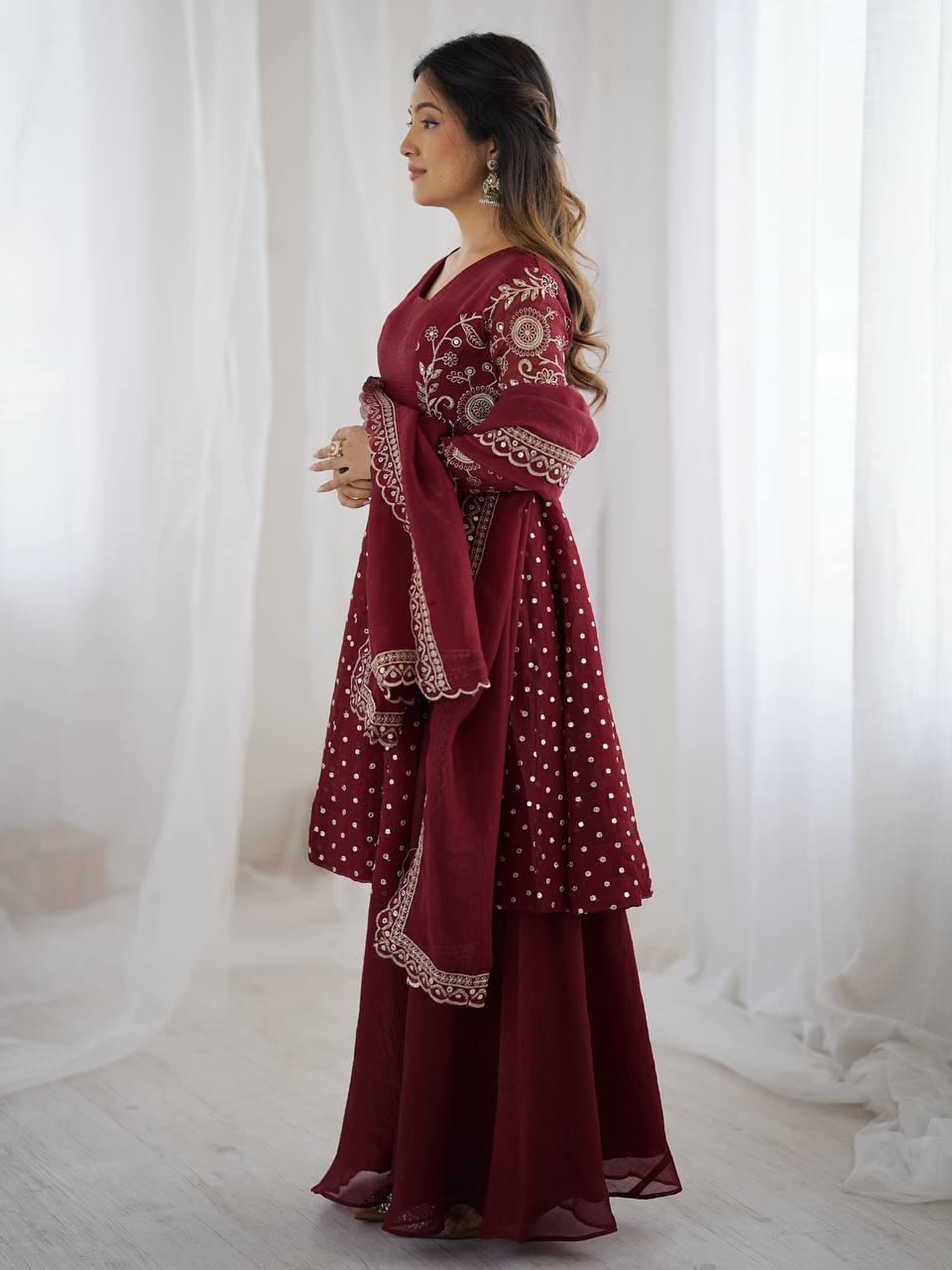 Burgundy Bliss: A Fashion Statement