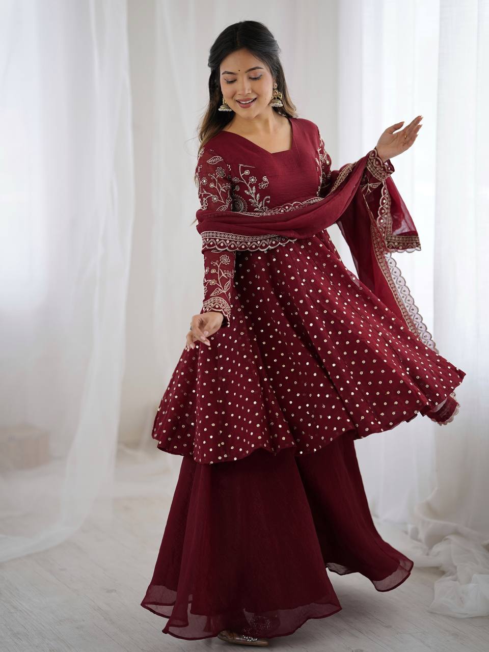 Burgundy Bliss: A Fashion Statement