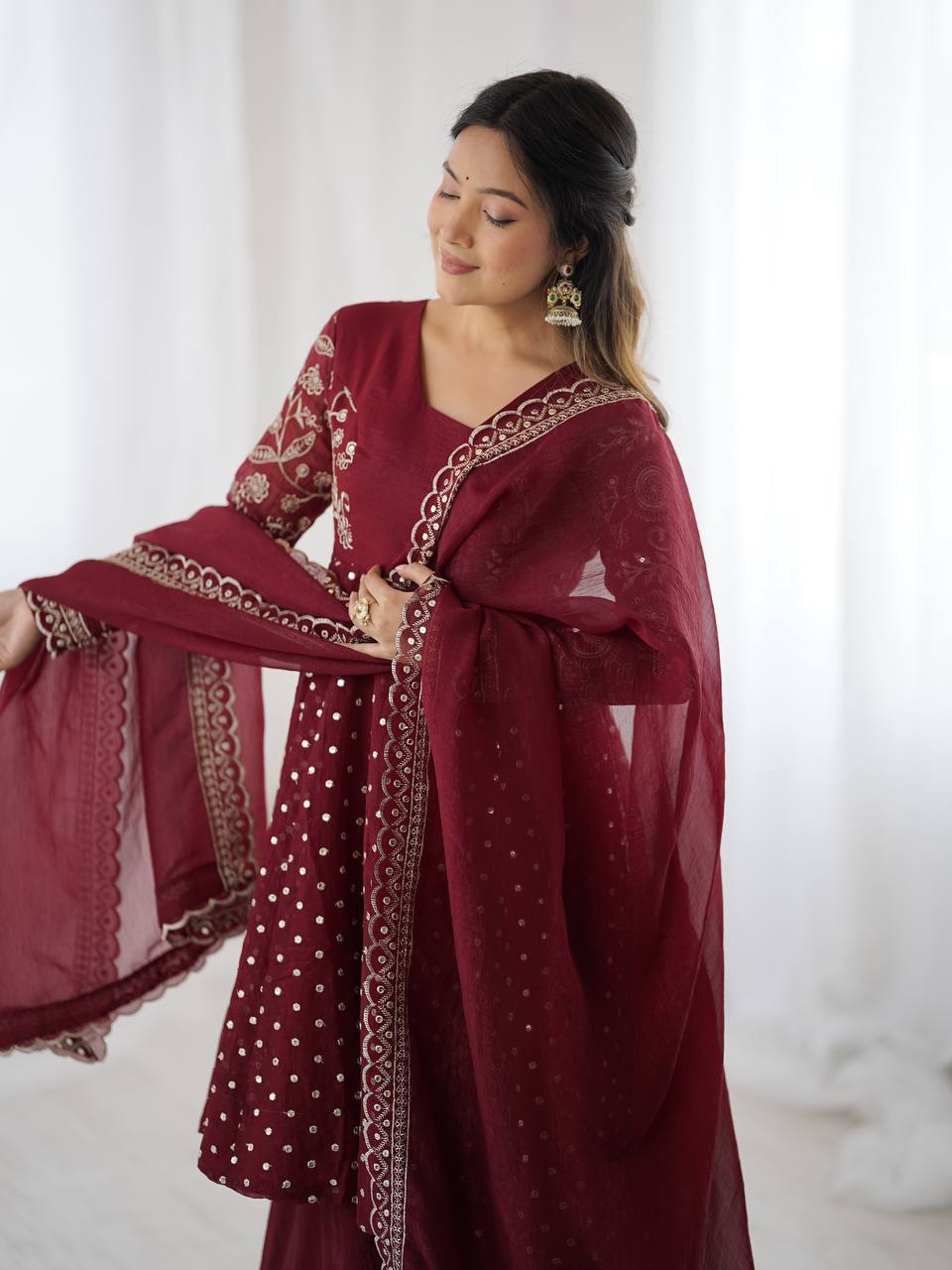 Burgundy Bliss: A Fashion Statement