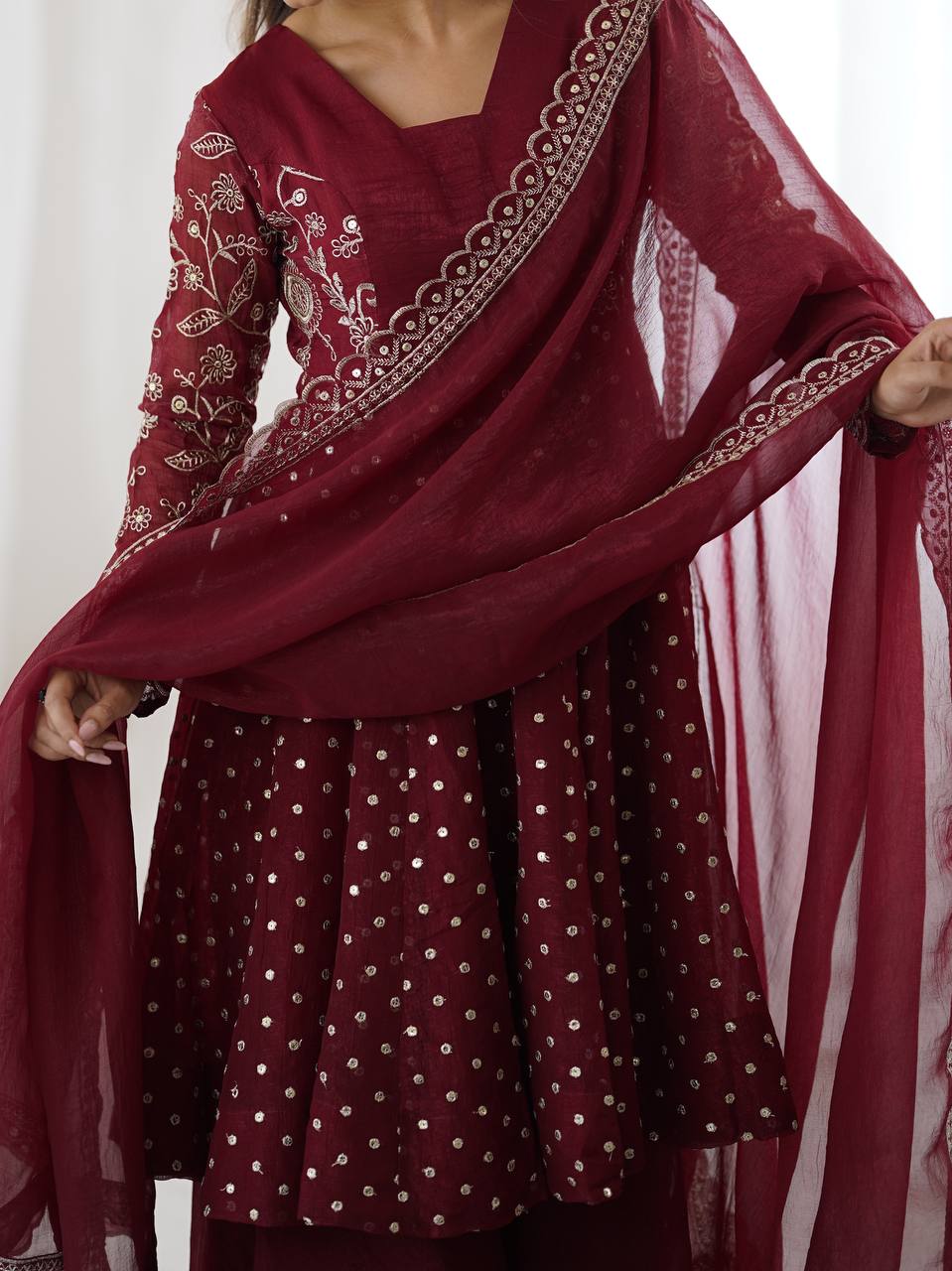 Burgundy Bliss: A Fashion Statement