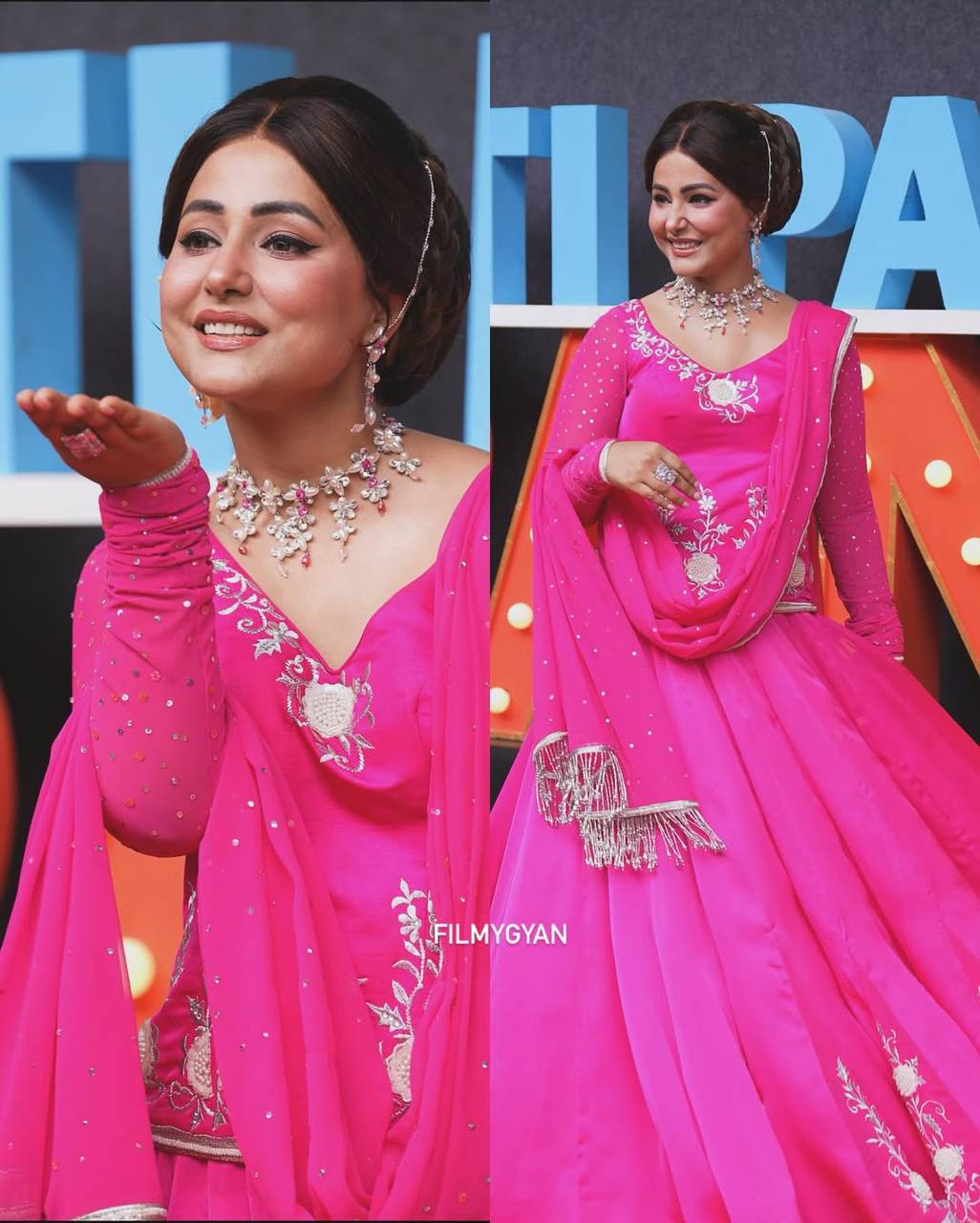 Vibrant Pink Glamour for Special Occasions