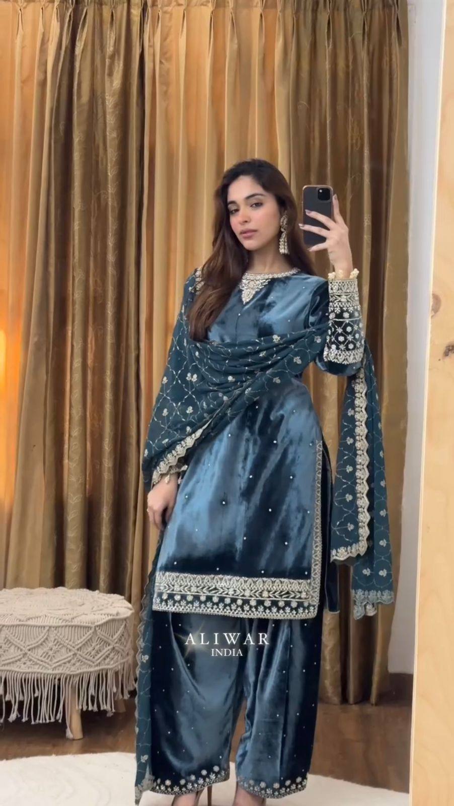 Dazzling Blue for Festive Occasions