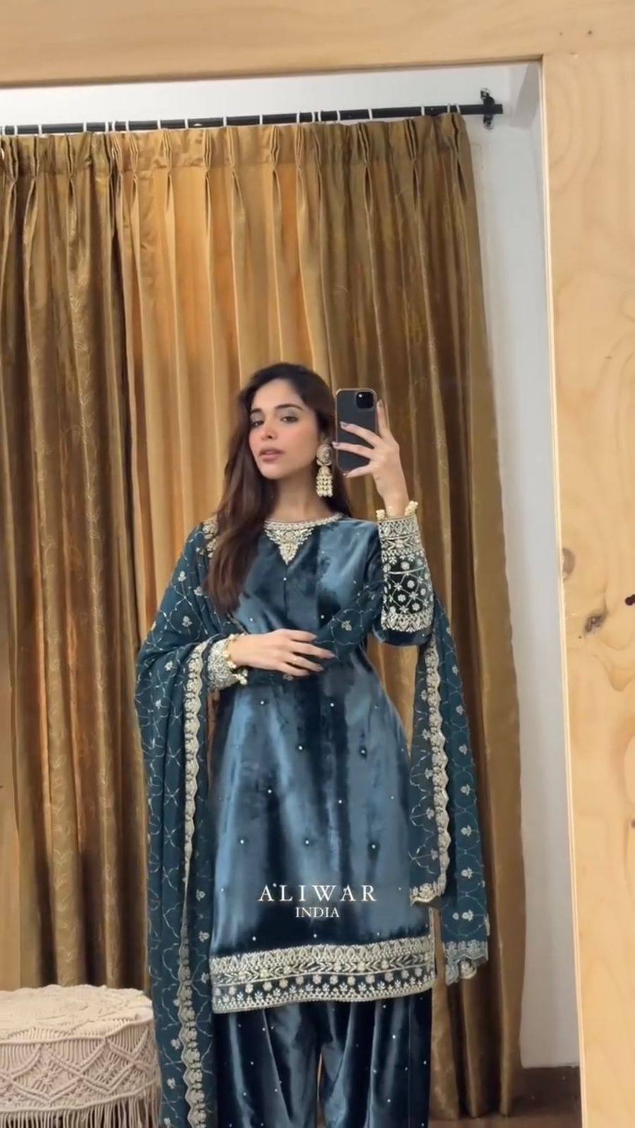 Dazzling Blue for Festive Occasions