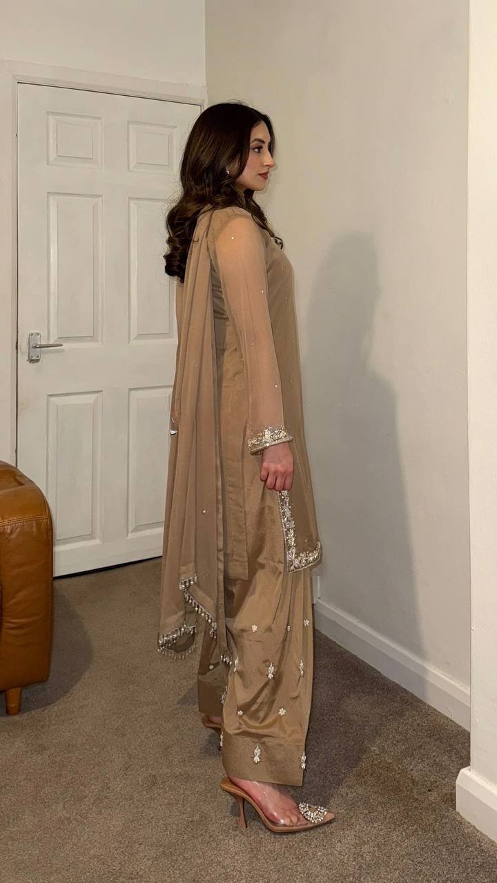 Ethnic Elegance A Celebration of Attire Top-Bottom And Dupatta Set
