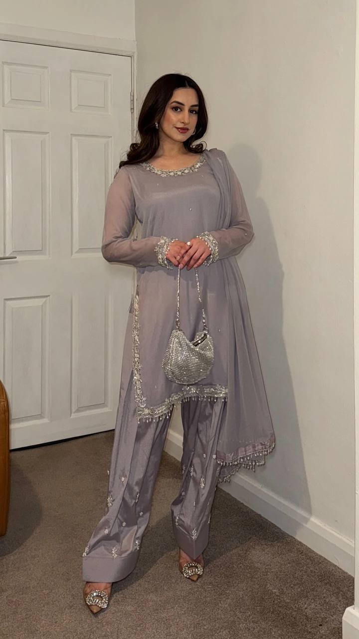 Ethnic Elegance A Celebration of Attire Top-Bottom And Dupatta Set