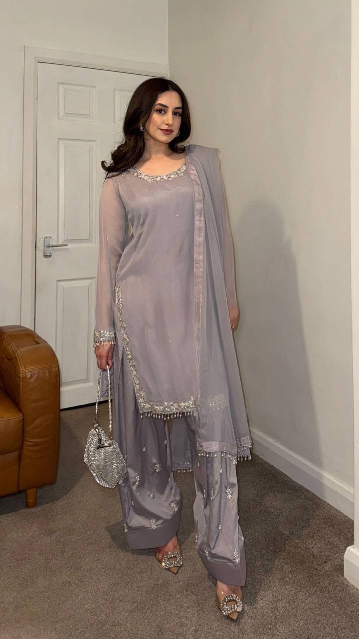 Ethnic Elegance A Celebration of Attire Top-Bottom And Dupatta Set