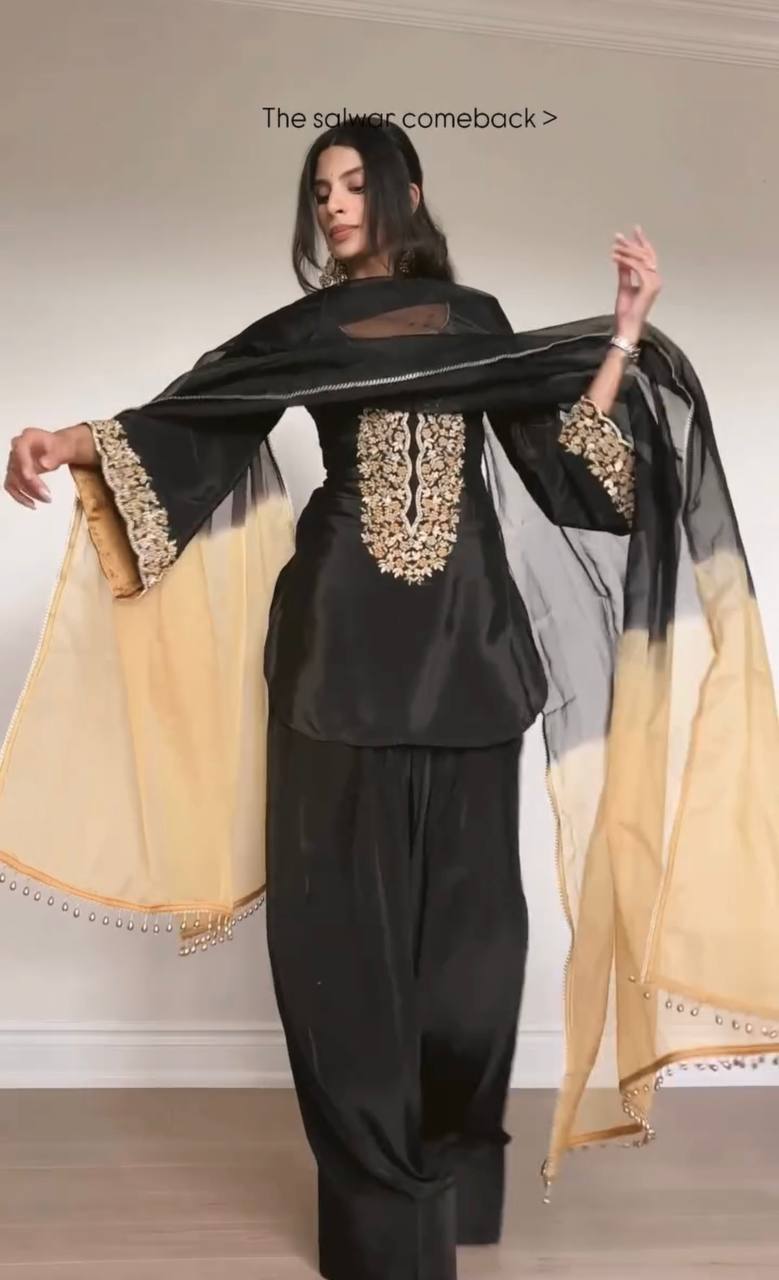 Timeless Elegance in Black and Gold Design