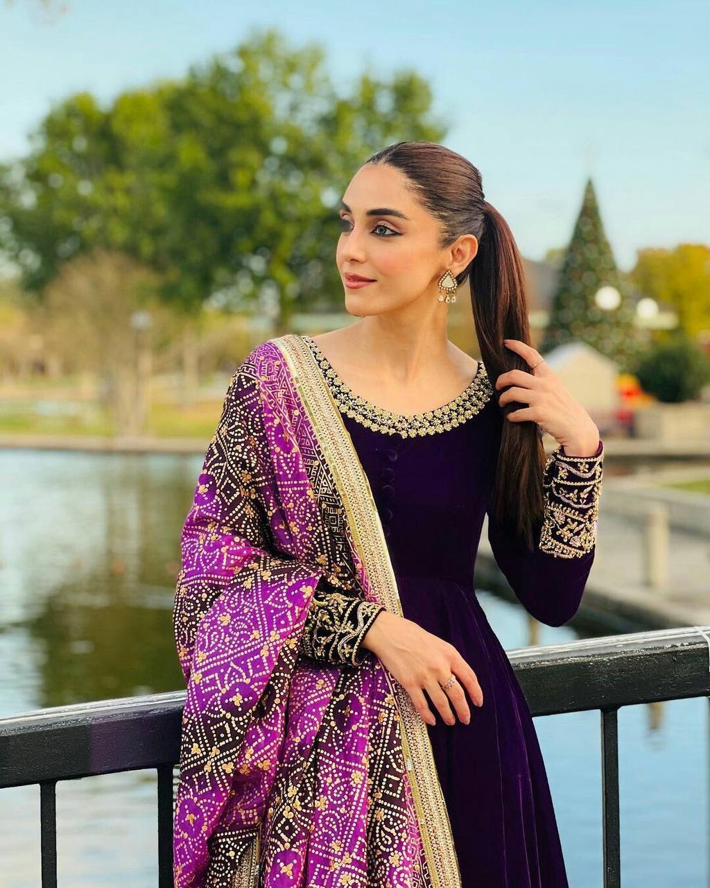 Majestic Purple Dress for Every Celebration