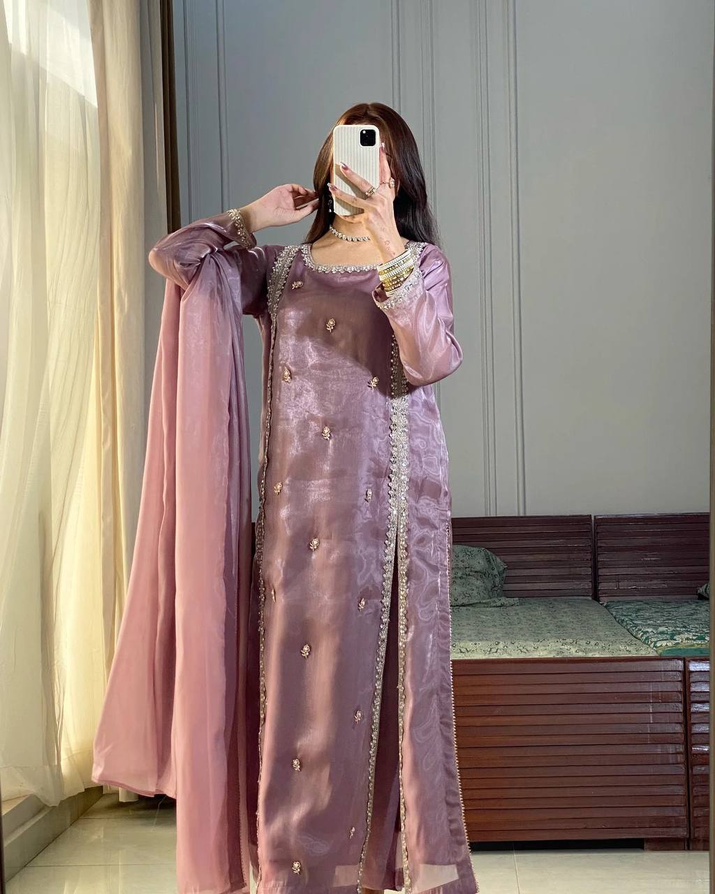 Regal Reflection The Purple Elegance