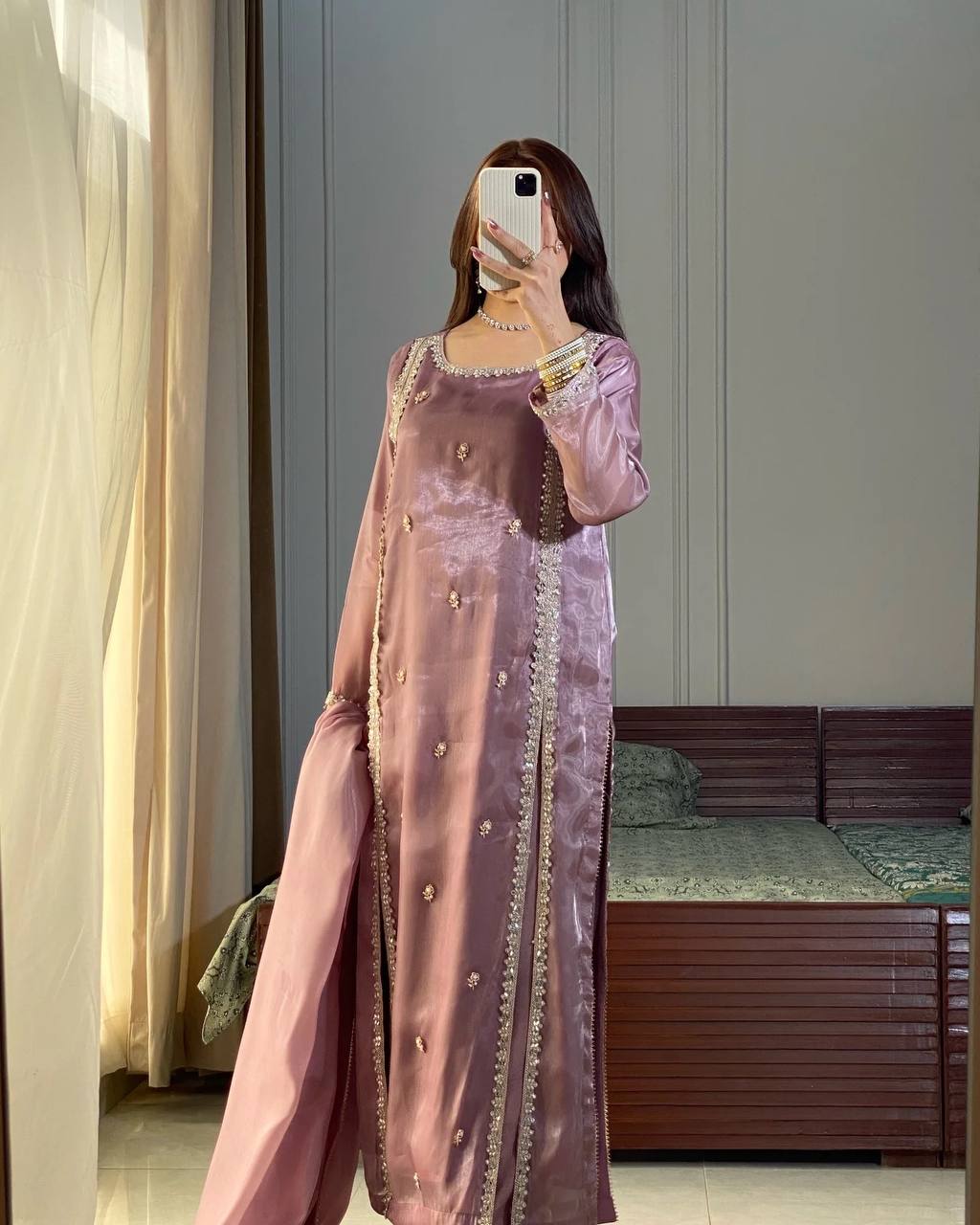 Regal Reflection The Purple Elegance