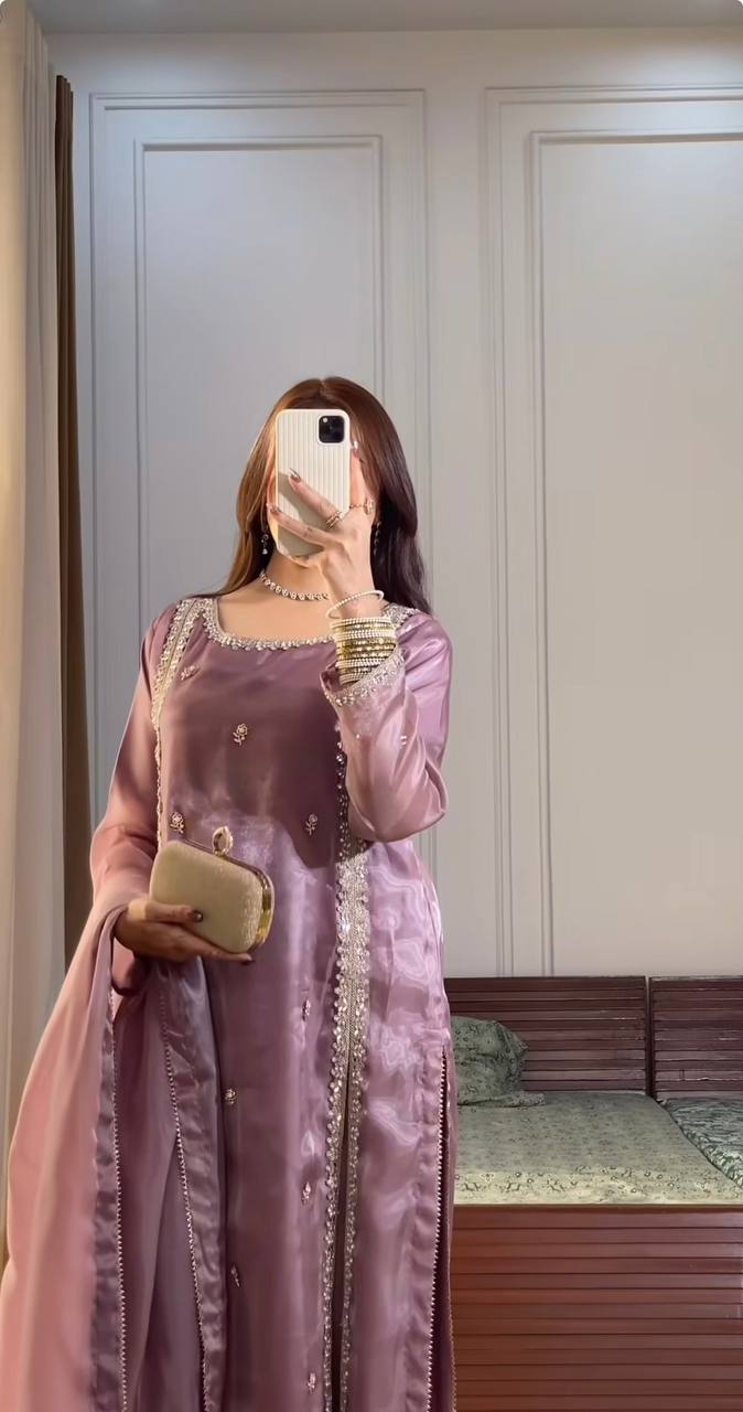 Regal Reflection The Purple Elegance