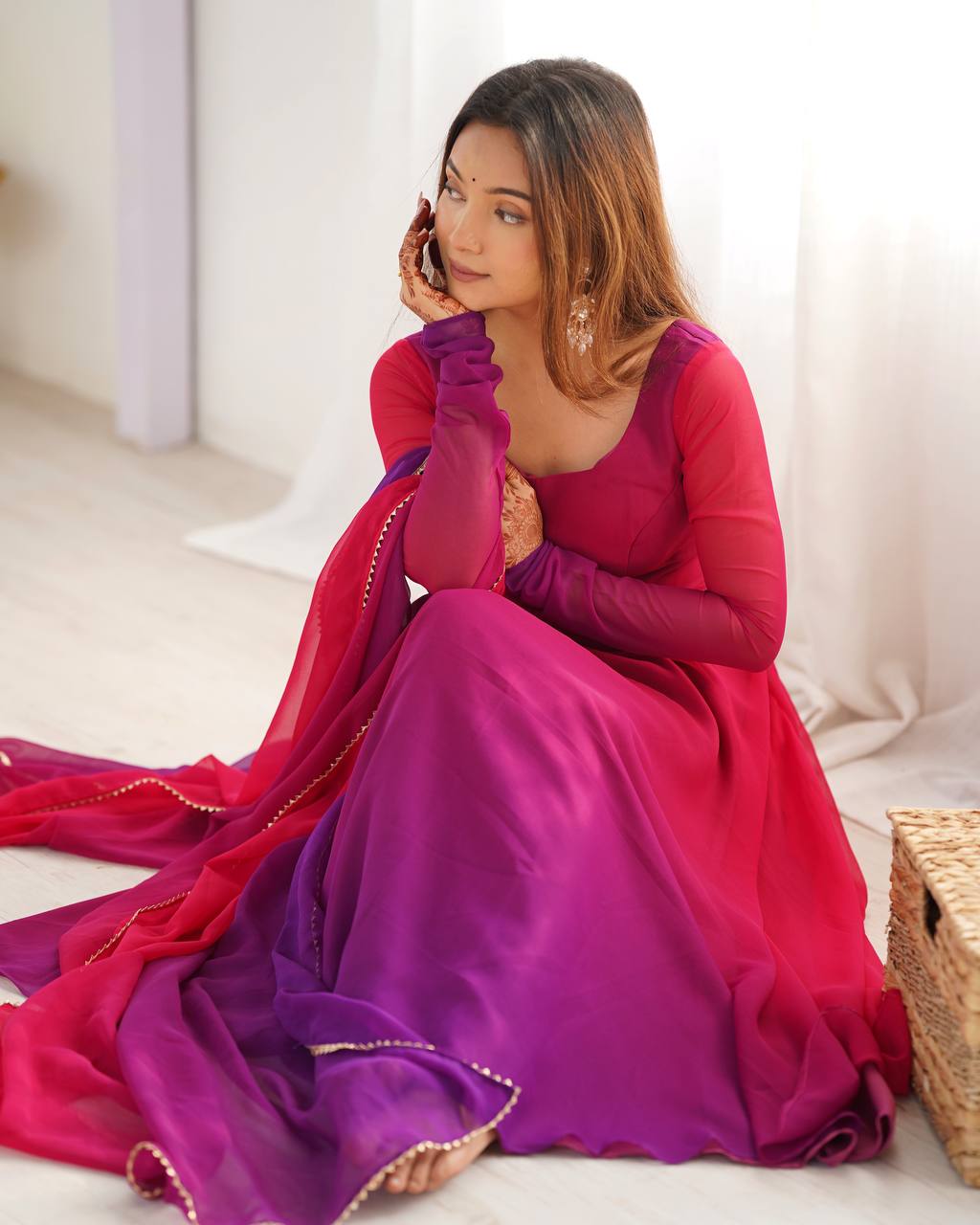 Exquisite Anarkali Collection Four Vibrant Elegance Suits