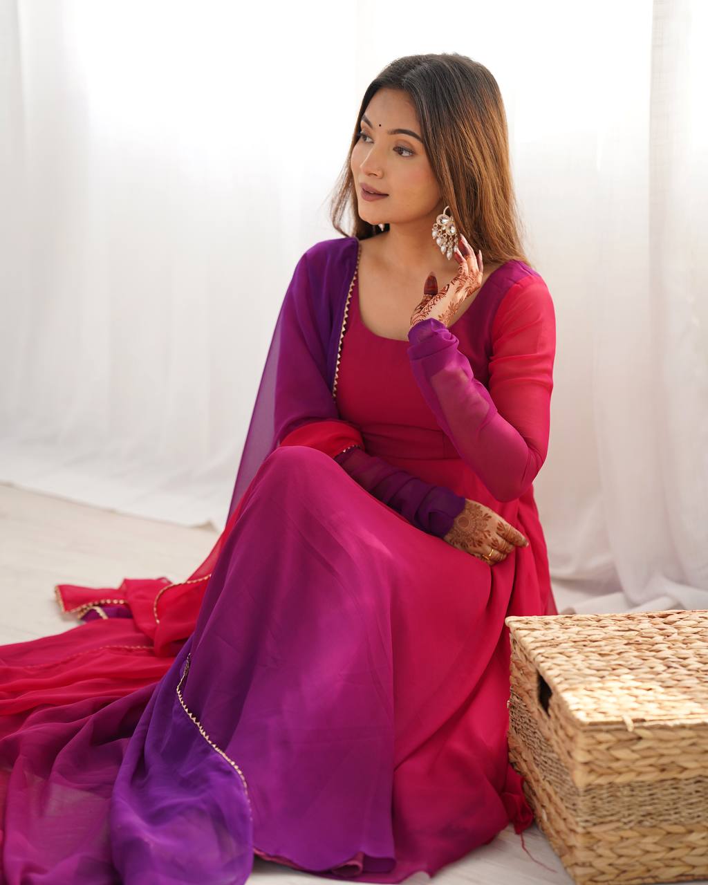Exquisite Anarkali Collection Four Vibrant Elegance Suits