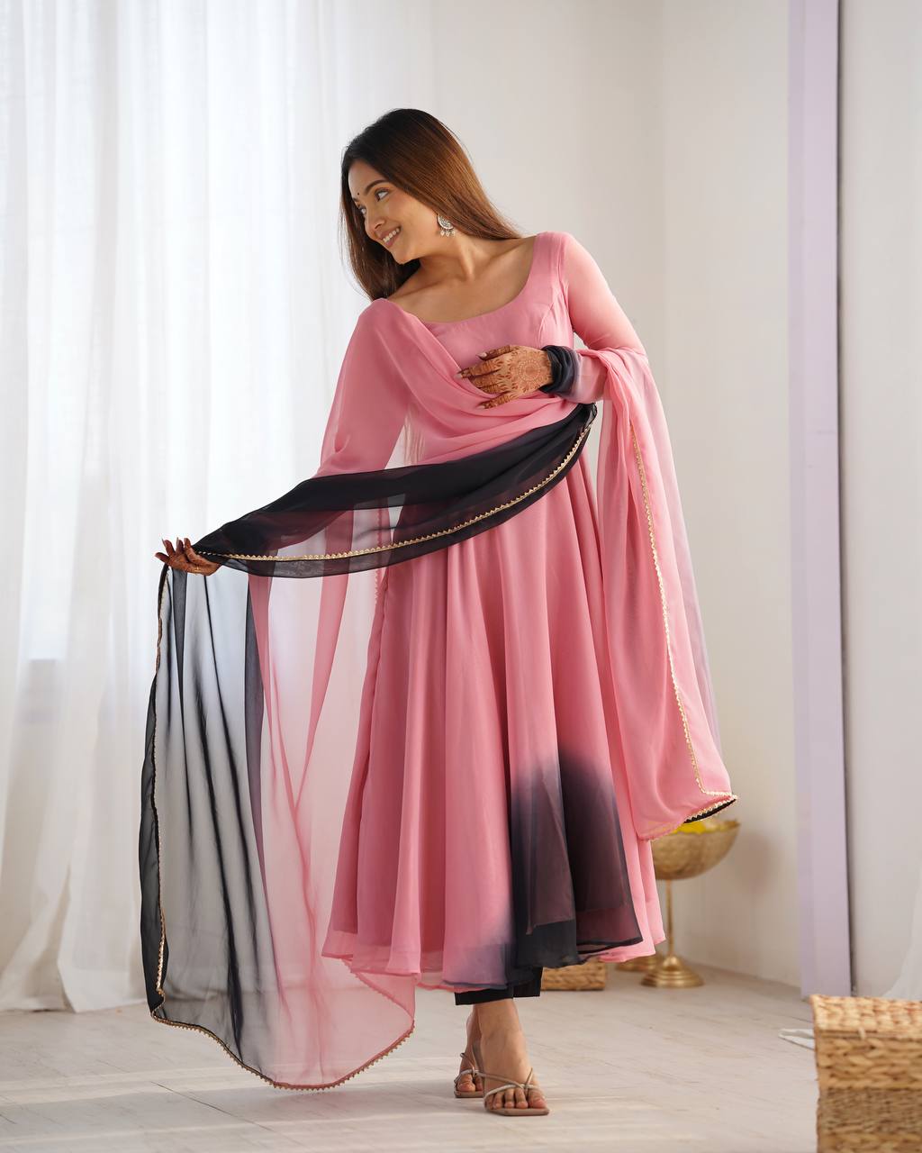 Exquisite Anarkali Collection Four Vibrant Elegance Suits