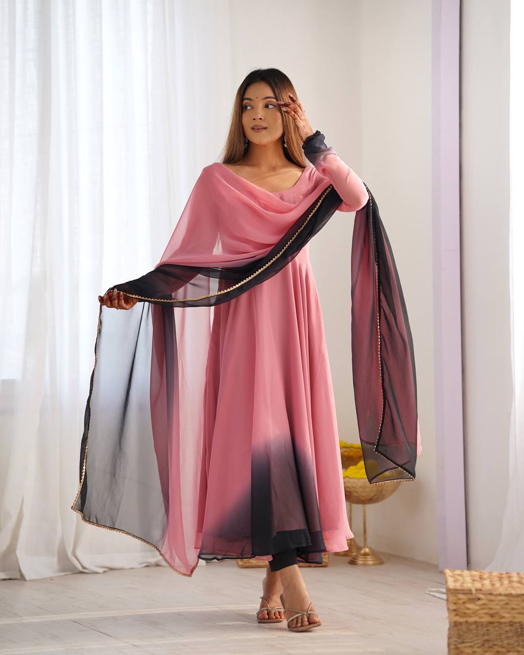 Exquisite Anarkali Collection Four Vibrant Elegance Suits