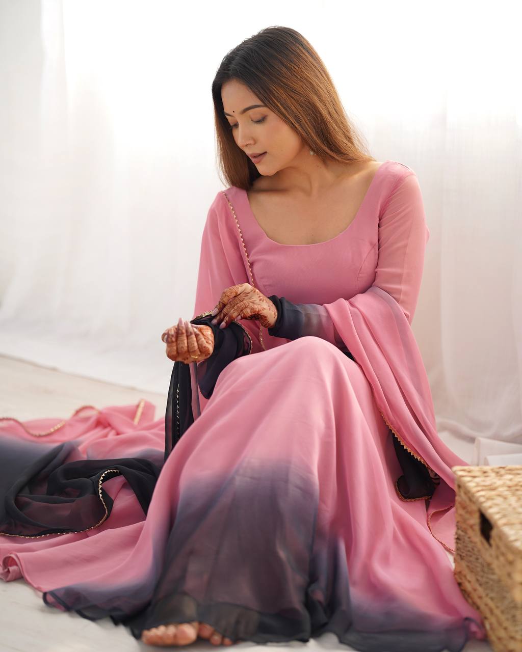 Exquisite Anarkali Collection Four Vibrant Elegance Suits