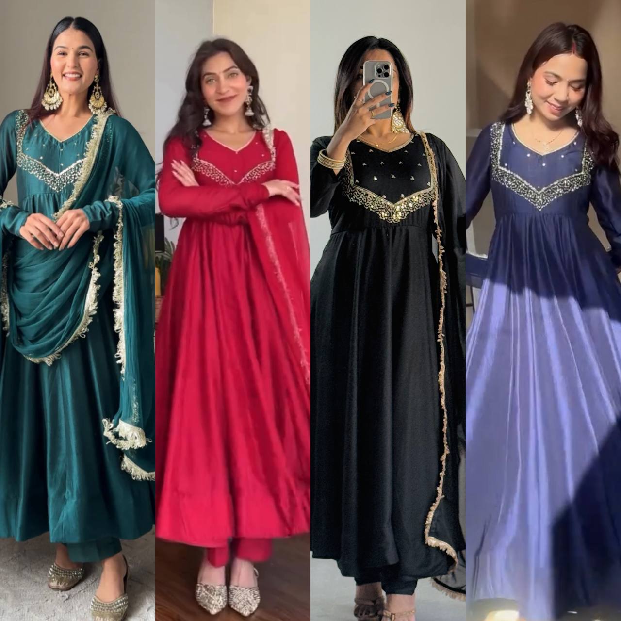 NEW ĐĚSIGNER PARTY WEAR LOOK GOWN WITH PANT
