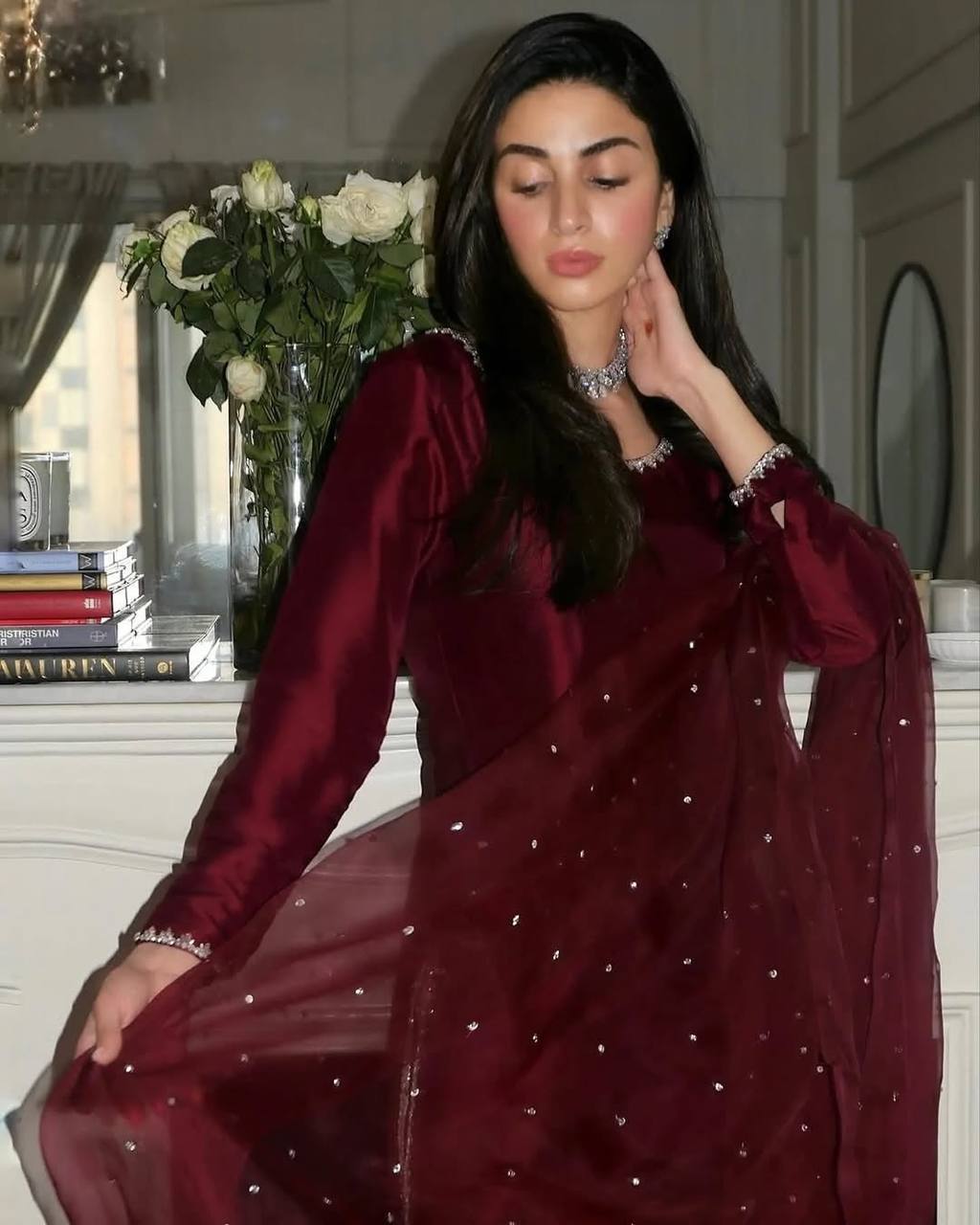 Regal Radiance The Essential Burgundy Suit for Celebrations