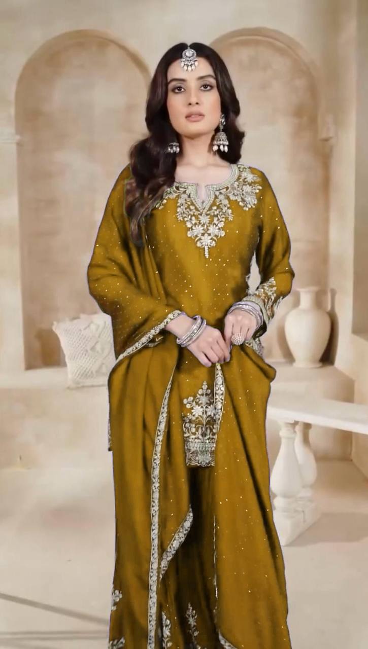 Royal Radiance A Majestic Purple Ensemble Embellished with Silver Elegance