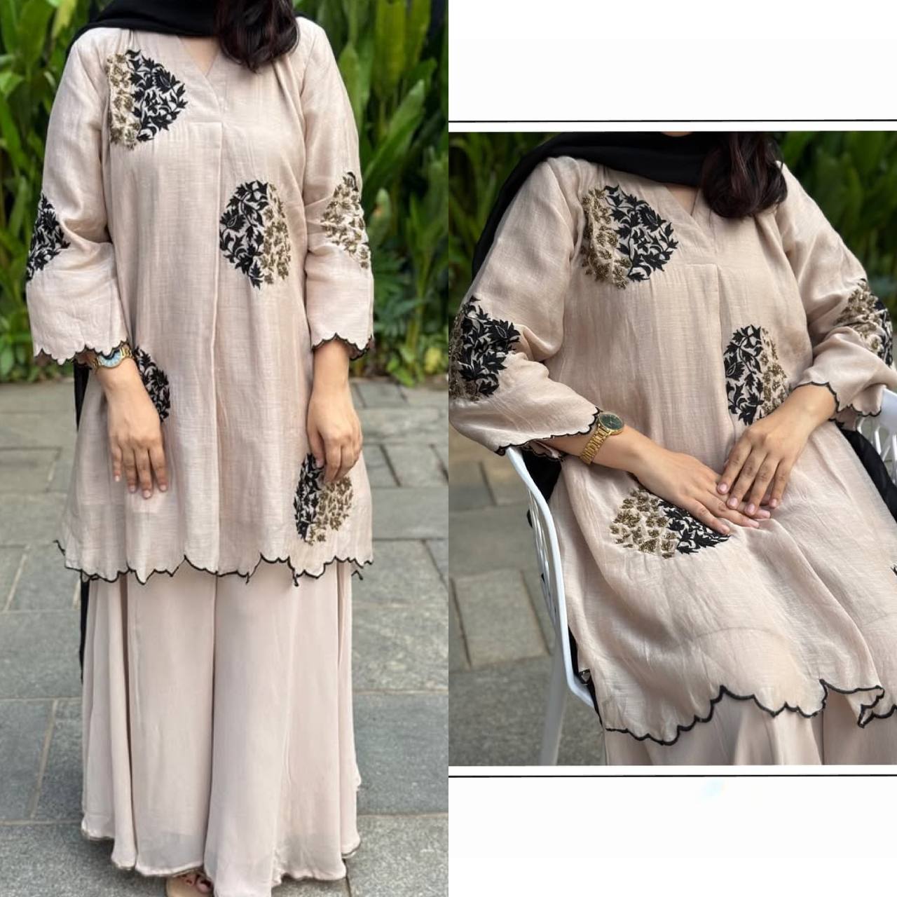 Chic Bohemian Style Outfit for Women