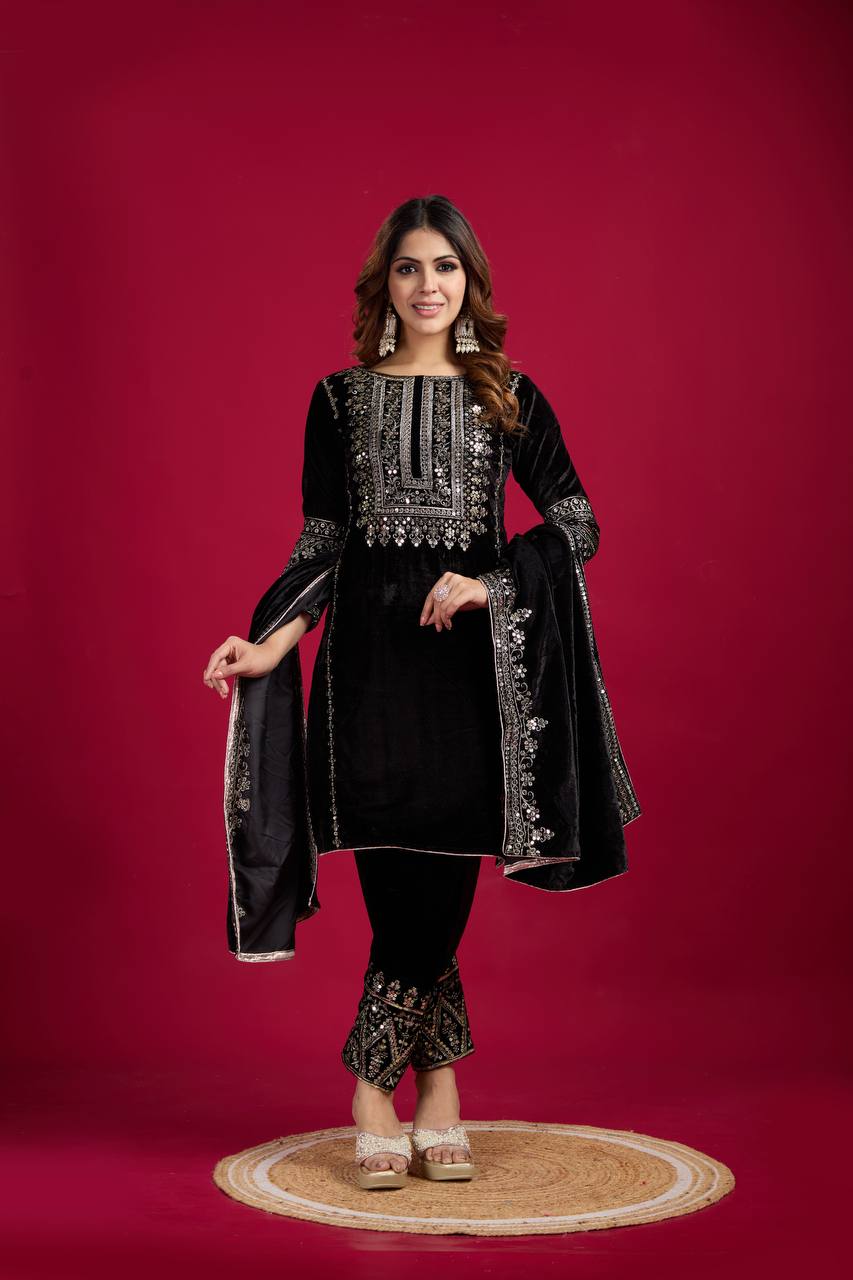 New Designer Party Wear Look Top-Dupatta and Fully Stiched Bottom