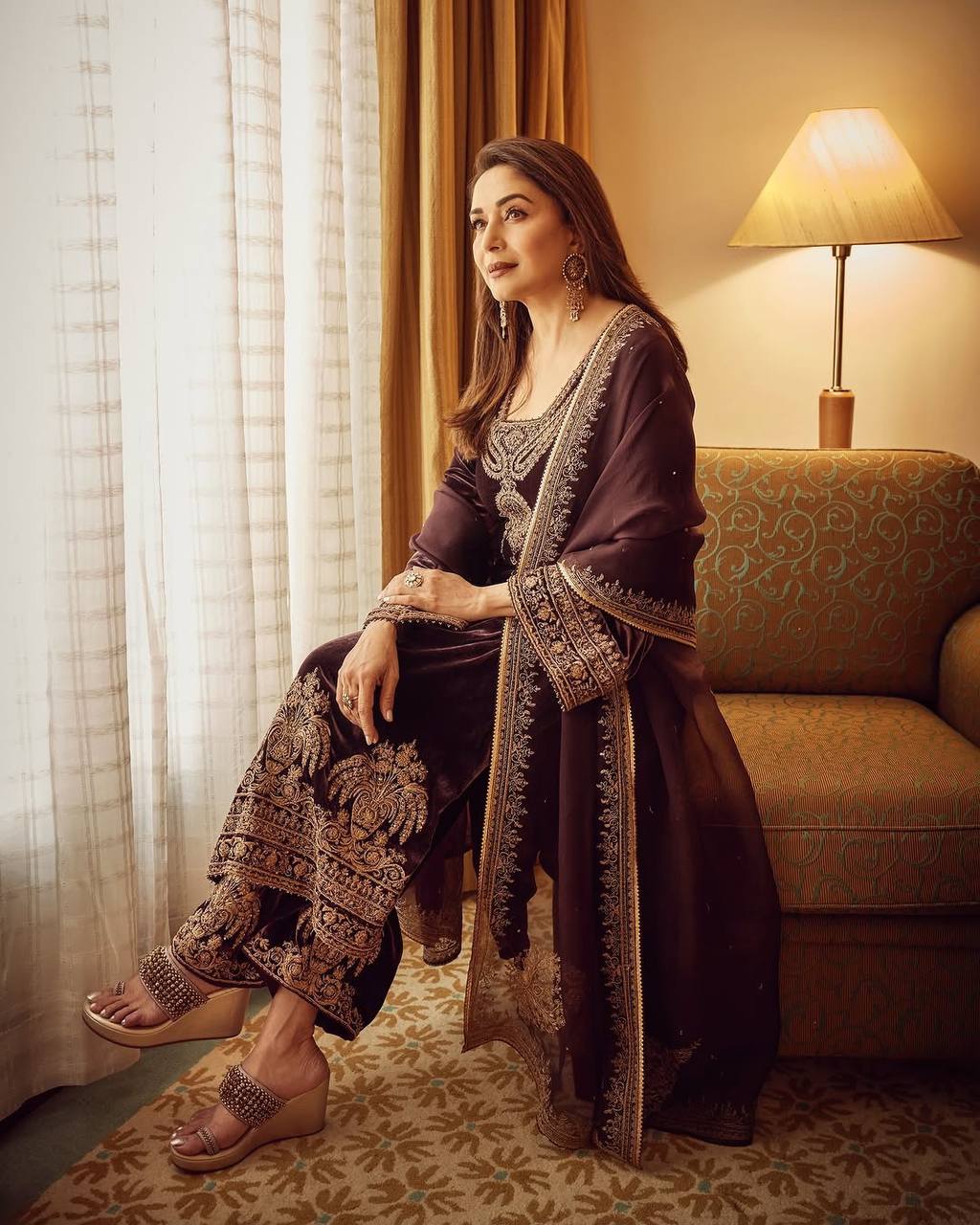 Timeless Elegance Grandeur in Deep Plum