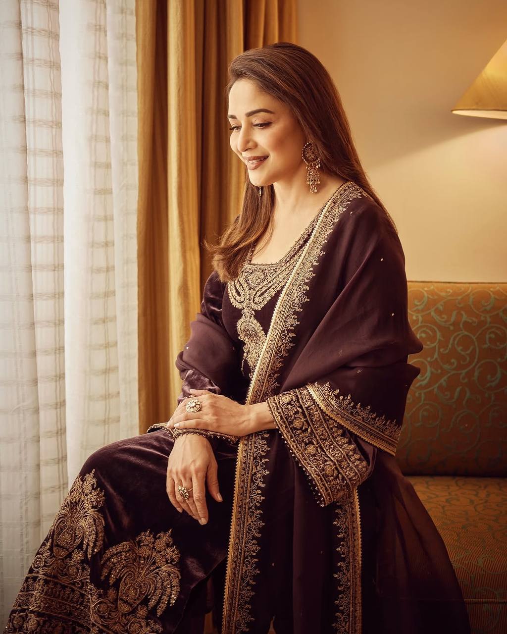 Timeless Elegance Grandeur in Deep Plum