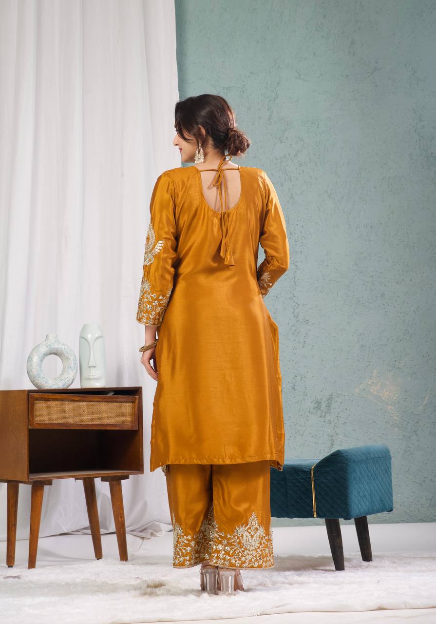 Gitanjali Embroidered Punjabi Suit Set