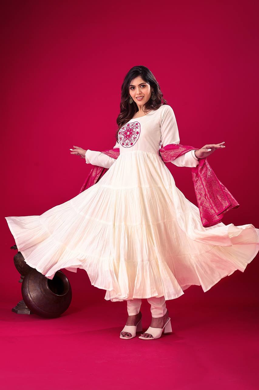 Regal Radiance Anarkali Set