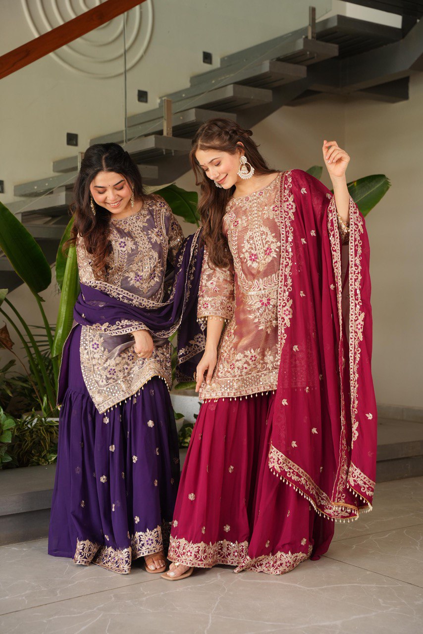 Embroidered Elegance: A Fashionable Bond