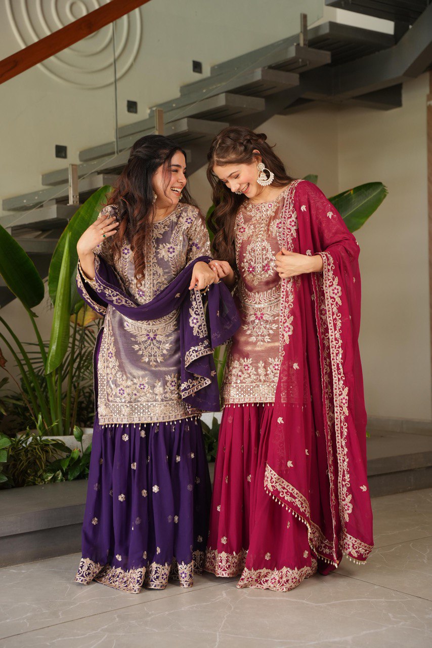 Embroidered Elegance: A Fashionable Bond