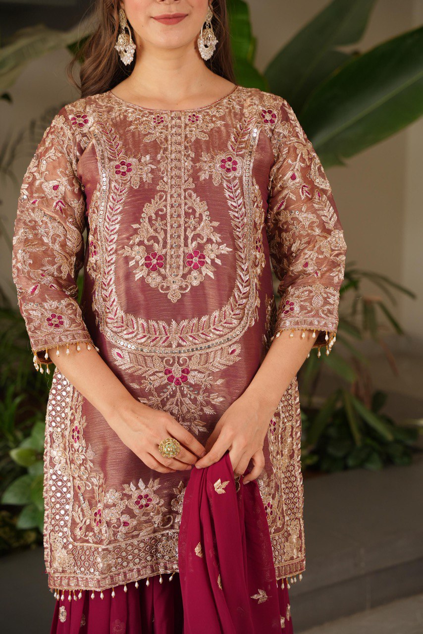 Embroidered Elegance: A Fashionable Bond