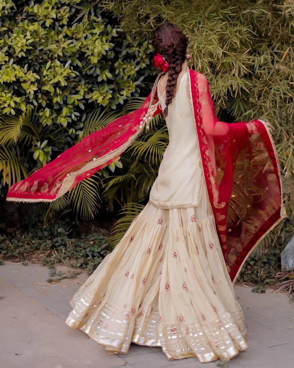 Elegance in Every Twirl Ethnic Charm