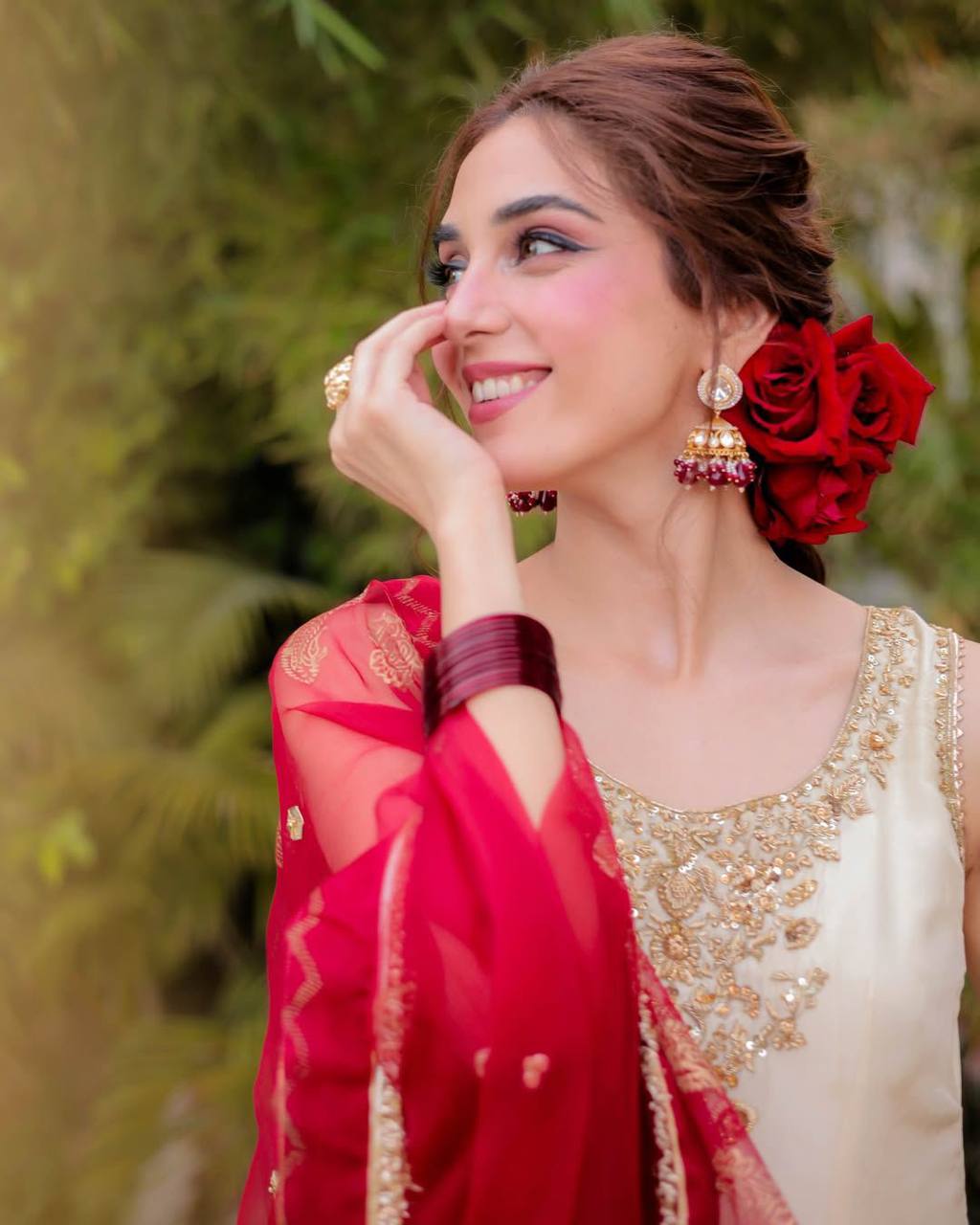 Elegance in Every Twirl Ethnic Charm