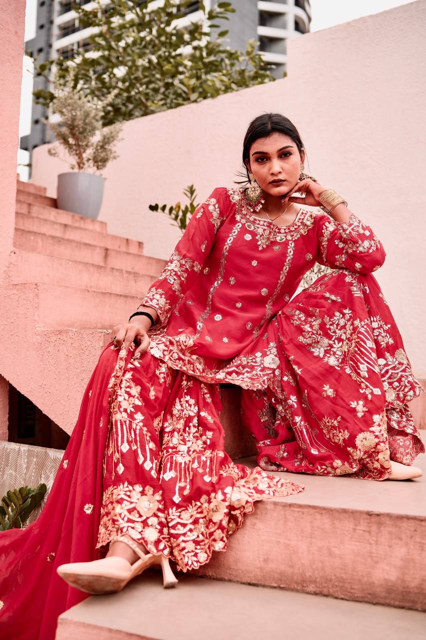 Vibrant Heritage Fashion Statement