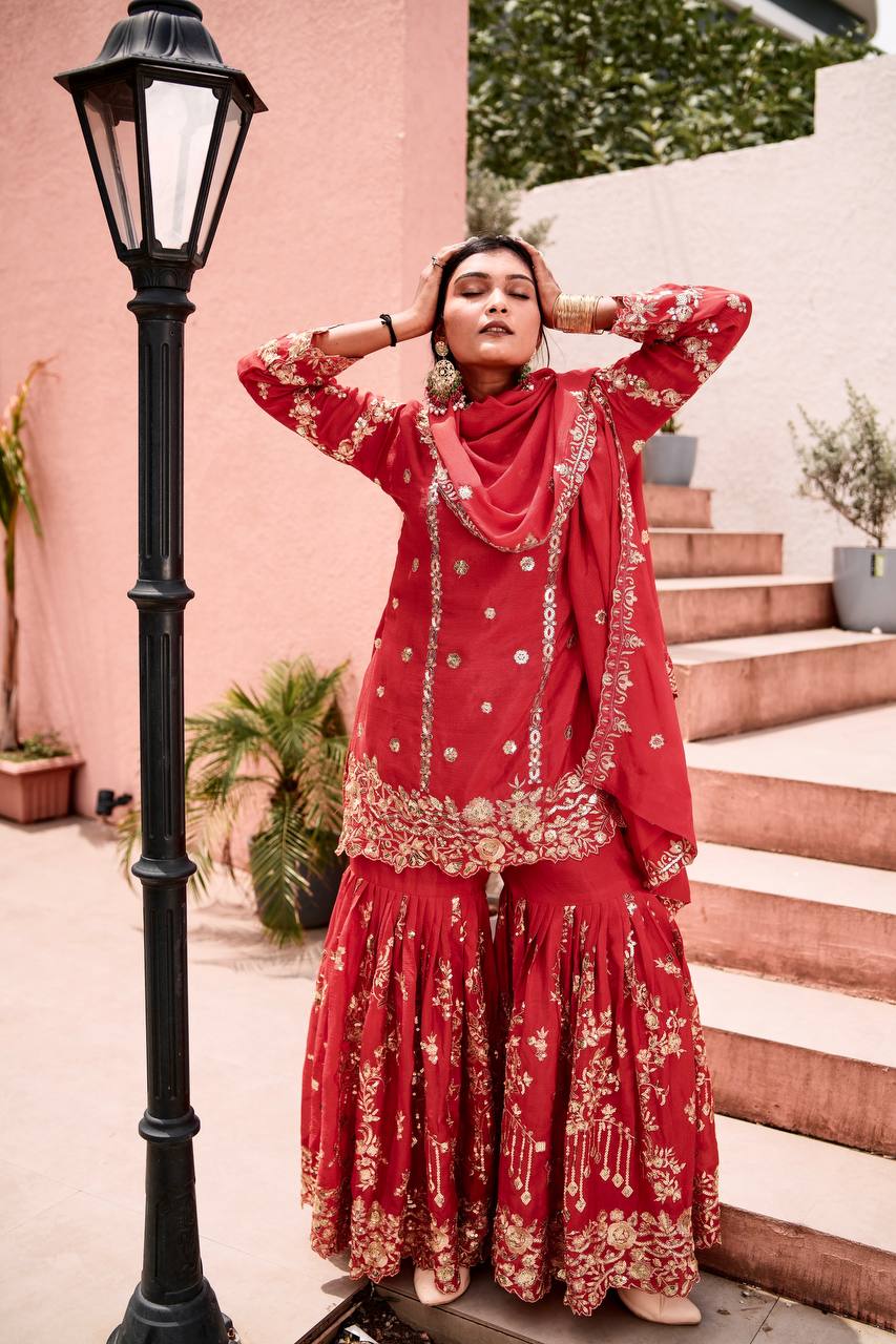Vibrant Heritage Fashion Statement
