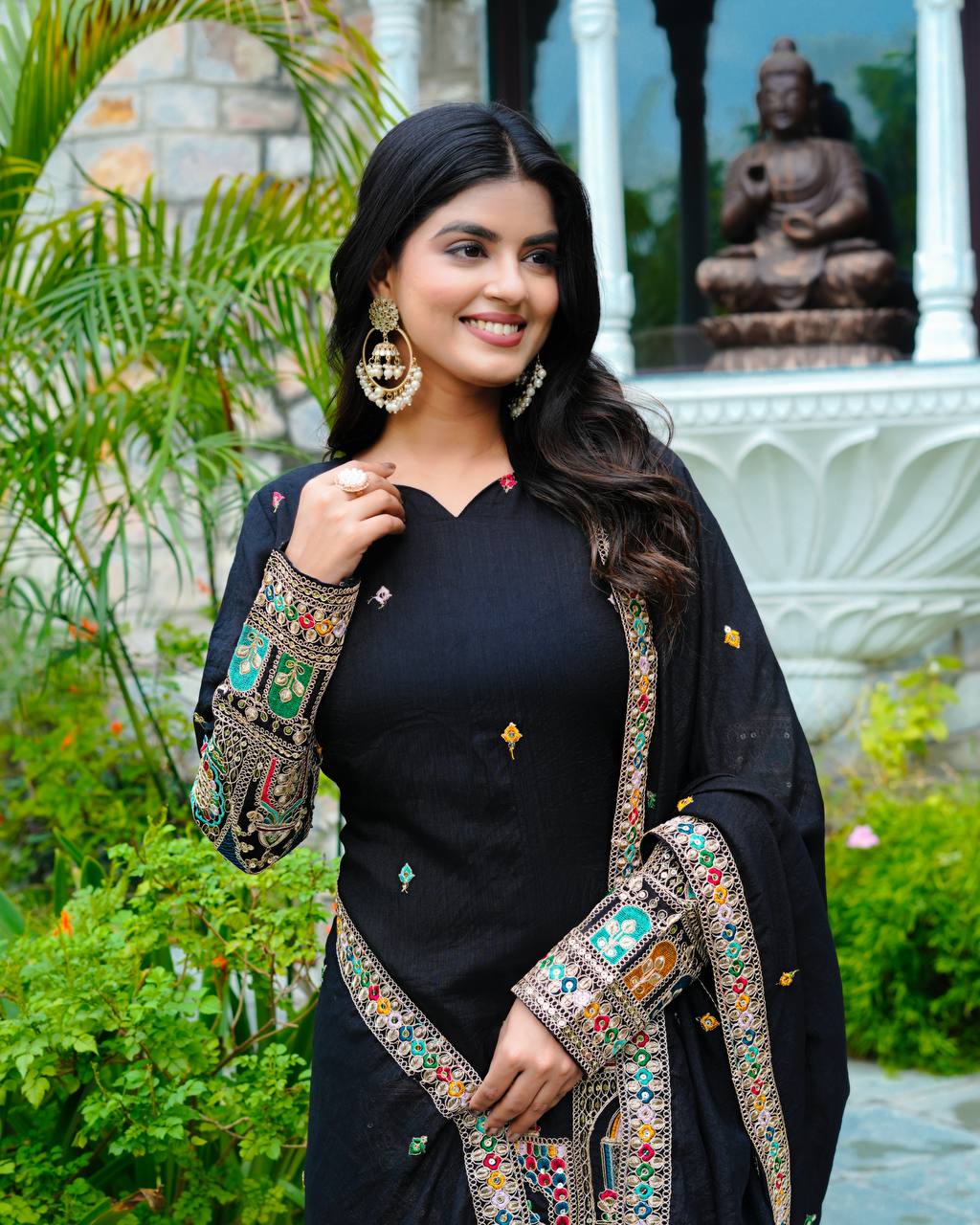 Timeless Tradition Embroidered Ethnic Wear