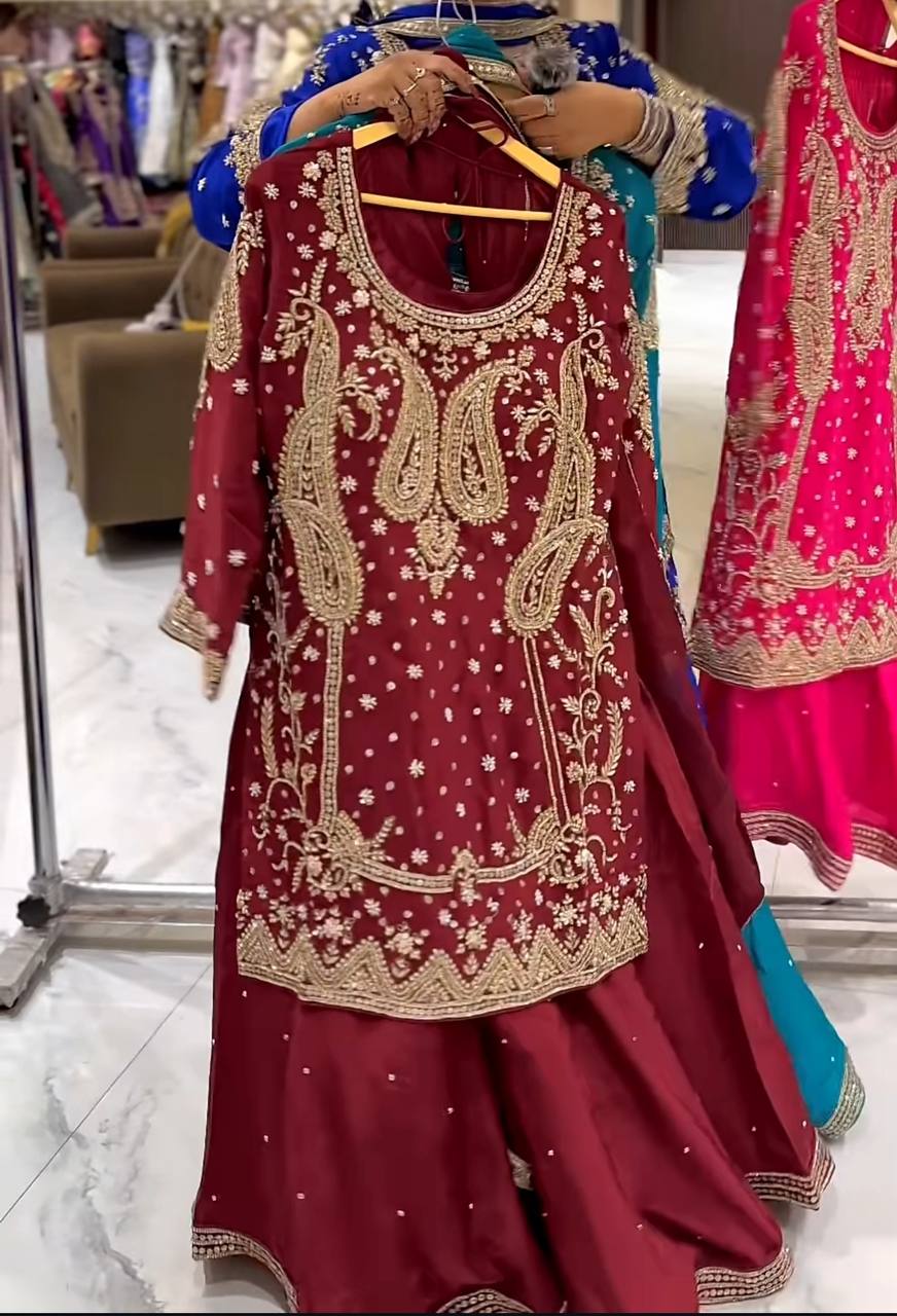 Glamour Meets Tradition: Stunning Attire