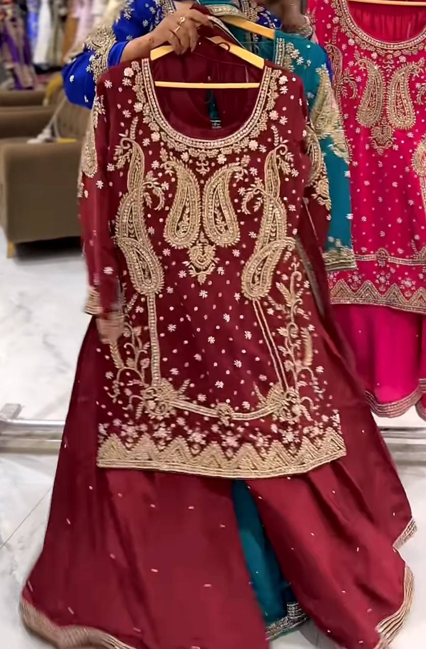Glamour Meets Tradition: Stunning Attire